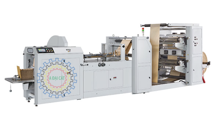 Máy làm túi giấy in Flexo tốc độ cao tự động LMD-400G/600G+LST-2700J